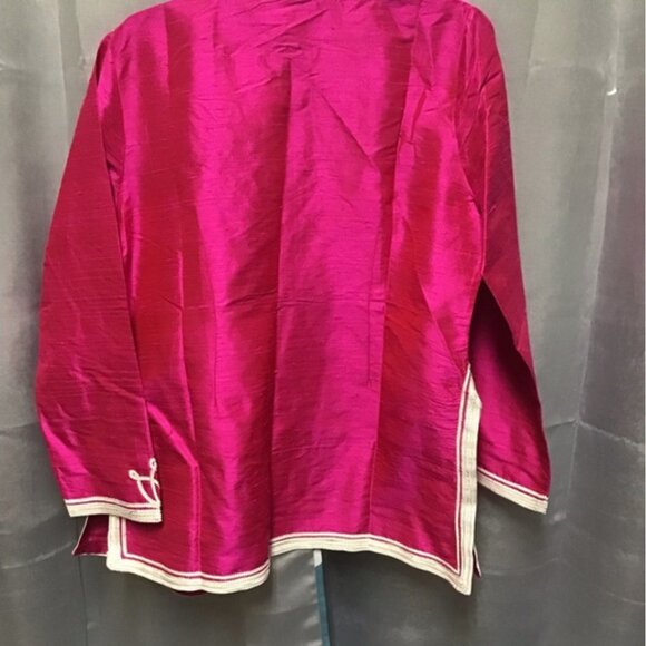 NWT Gretchen Scott Silk Jacket - Picture 6 of 7